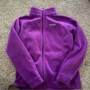 Columbia Vibrant Purple Fleece Jacket
